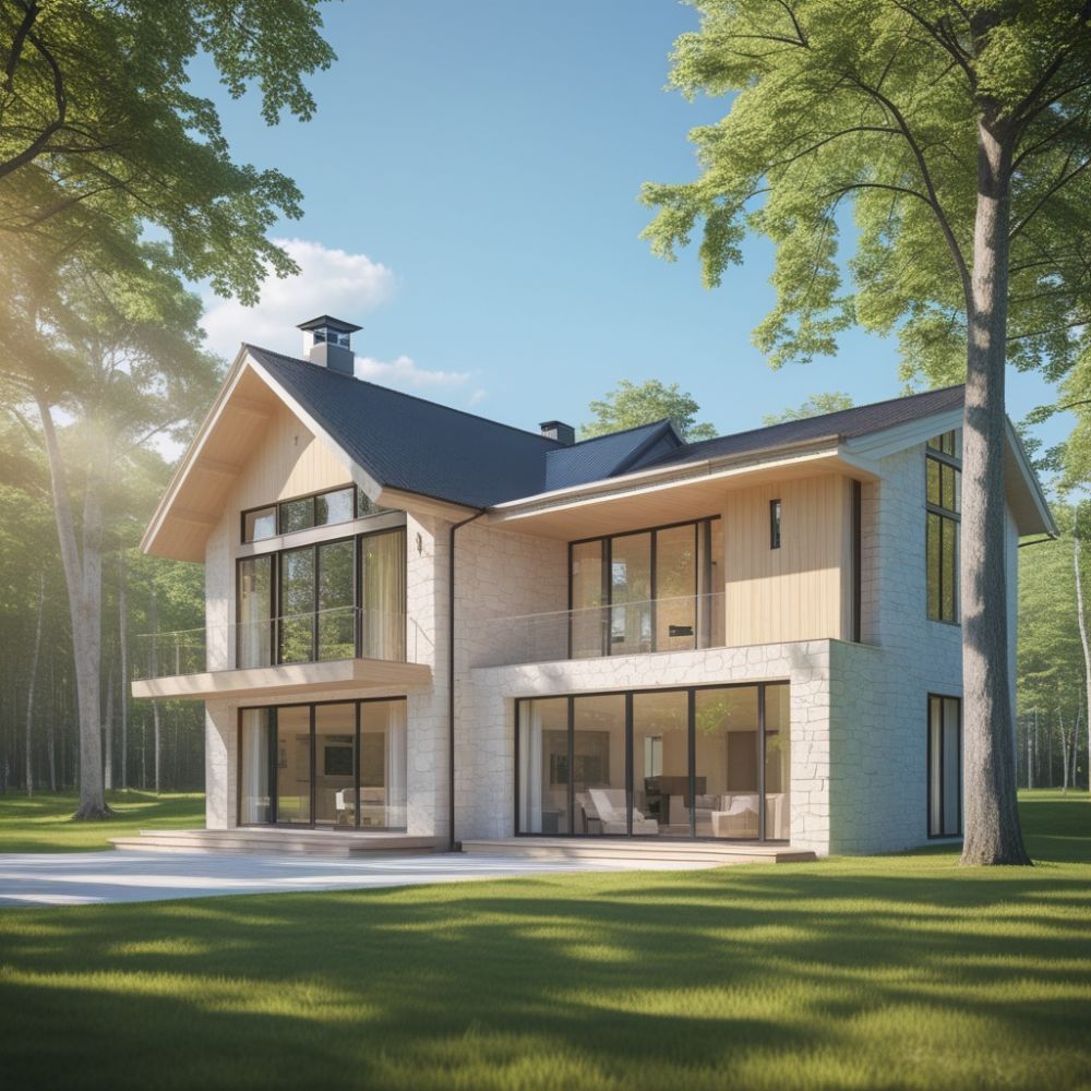 Фотографии Скандинавский стиль загородного дома! Гармония с природой и уютный аскетизм