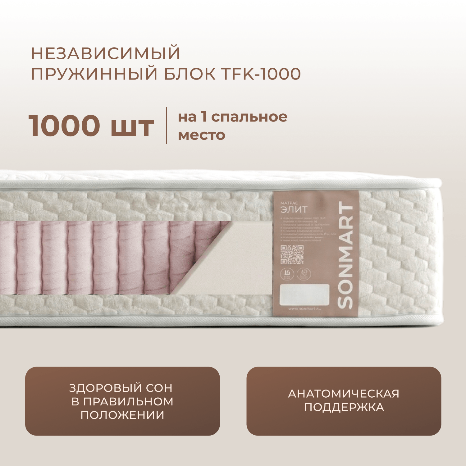 Фотографии Матрас ЭЛИТ ДАБЛ МЕМОРИ